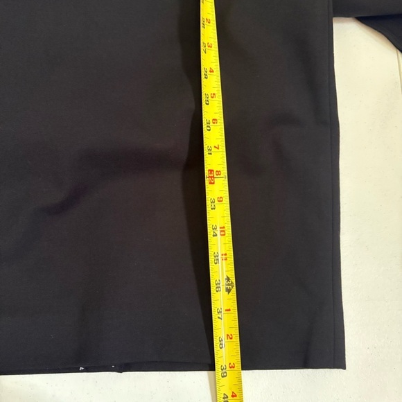 J.crew Womens Bell Sleeve Black Ponte sheath dress size 8 - Picture 12 of 12